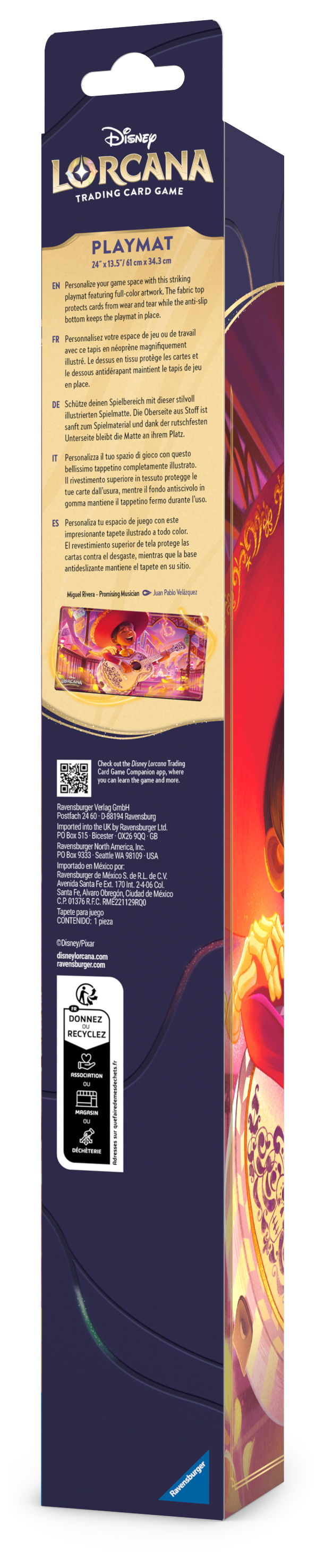 Disney Lorcana Hyperia City - playmat Coco Miguel