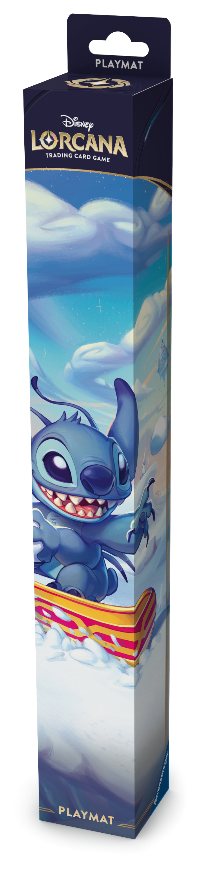 Disney Lorcana Hyperia City - playmat Stitch y Angel