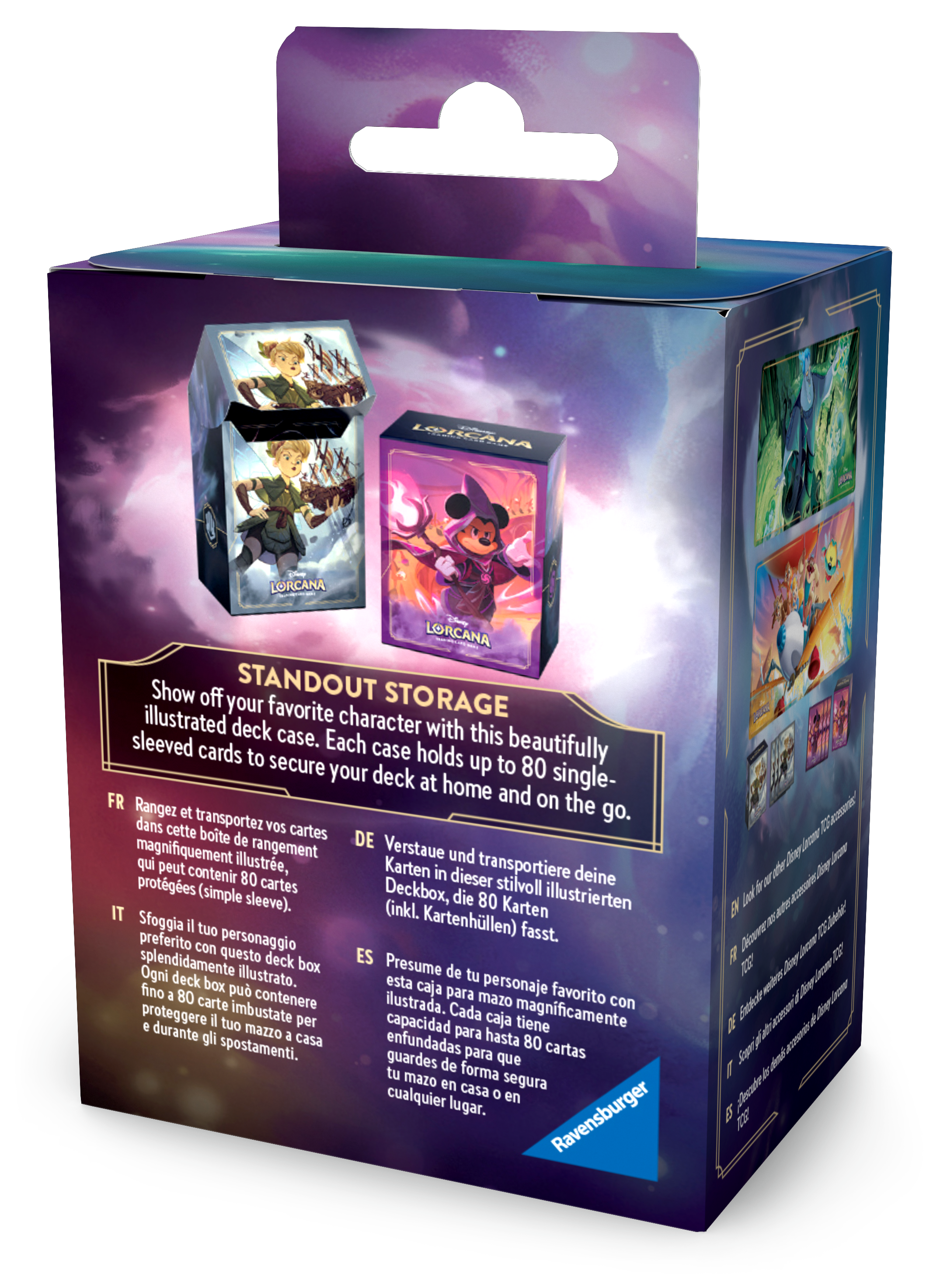 Lorcana: Reign Of Jafar - Deck Box B Tinker Bell Giant Fairy