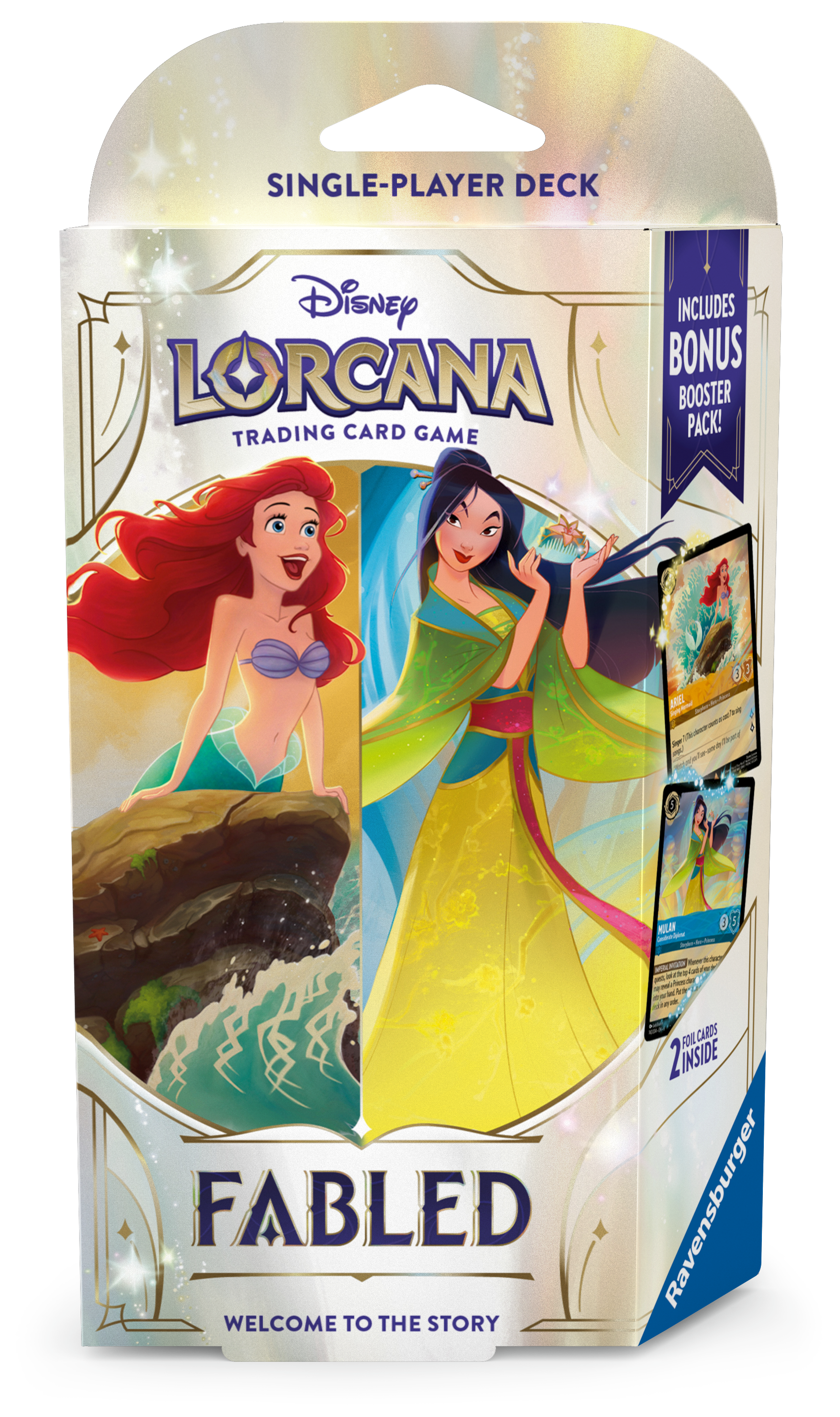 Lorcana Fabled - deck de inicio Princesas