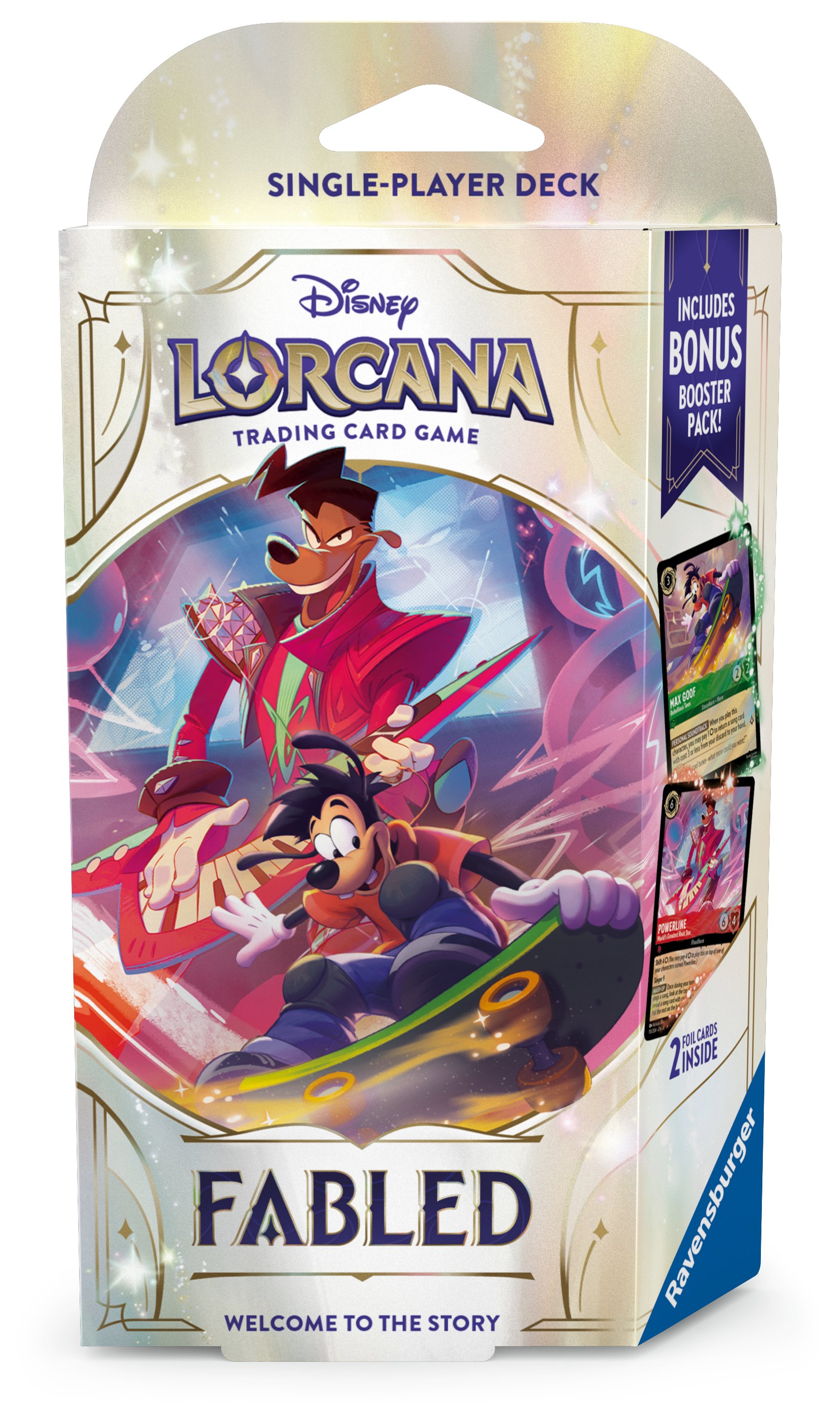 Lorcana Fabled - deck de inicio Goof troop