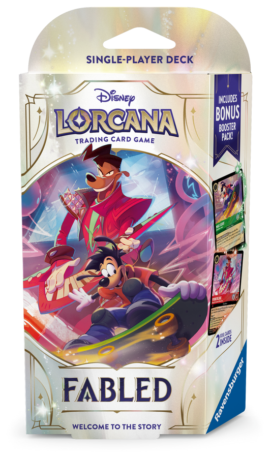 Lorcana Fabled - deck de inicio Goof troop