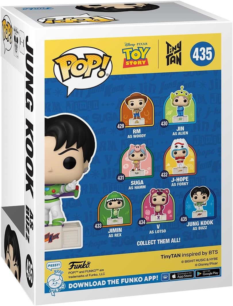 Funko Pop Rocks Toy Story BTS - Jung Kook