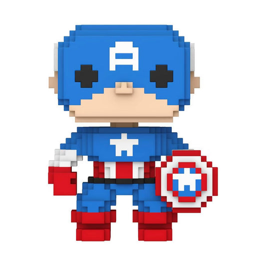 Funko Pop Marvel 8-bit - Capitan América (exclusivo Target)
