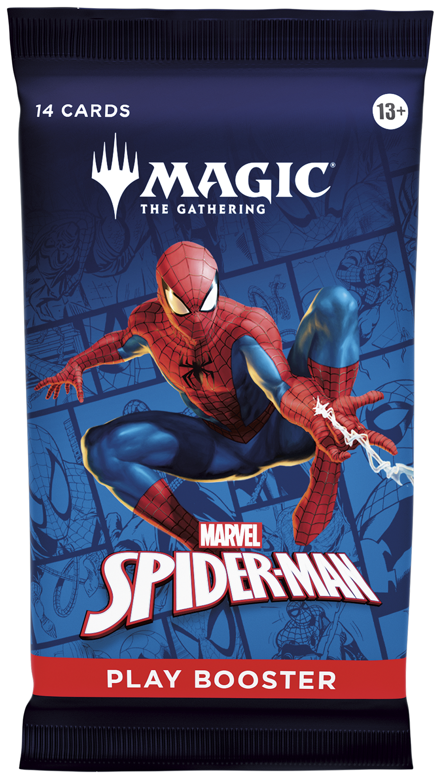 Magic The Gathering: Marvel Spider Man - Play Booster En Ingles (caja)