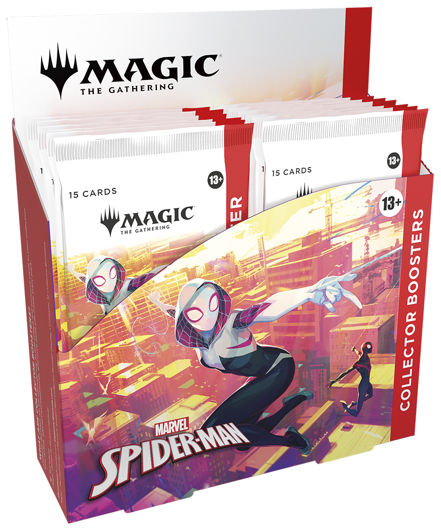 Magic The Gathering: Marvel Spider Man - Collector Booster En Ingles