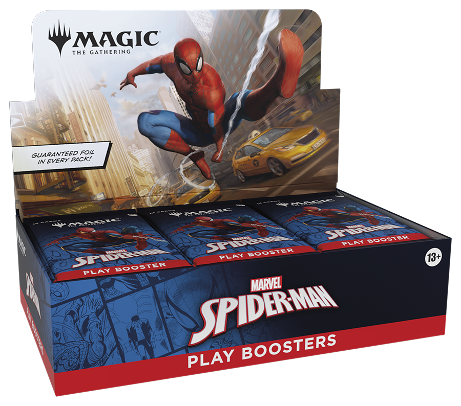 Magic The Gathering: Marvel Spider Man - Play Booster En Ingles (caja)