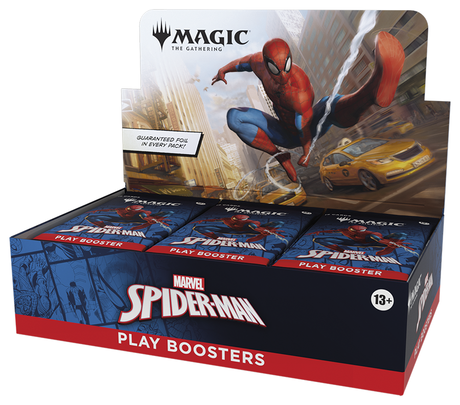 Magic The Gathering: Marvel Spider Man - Play Booster En Ingles (caja)