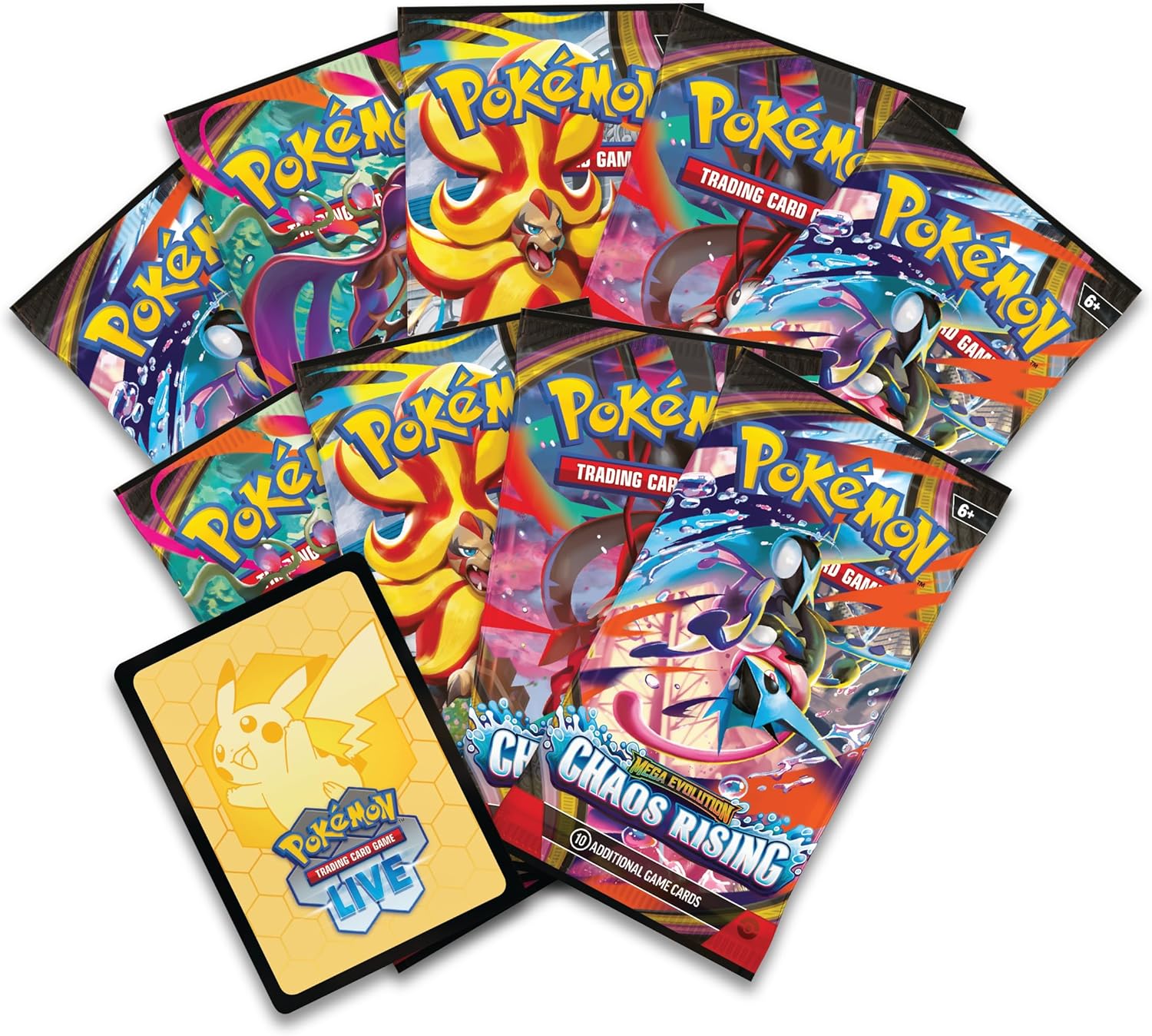 Pokemon TCG Mega Evolution Chaos Rising - Elite Trainer Box