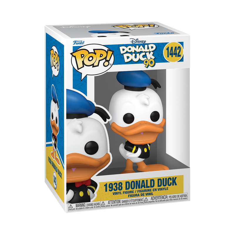 Funko Pop Disney: Pato Donald 90 Aniversario - Pato Donald 1938