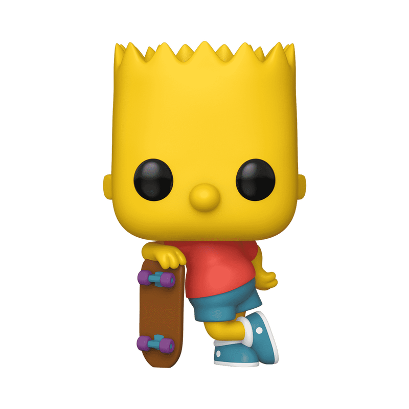 Funko Pop TV: Los Simpson - Bart Con Patineta