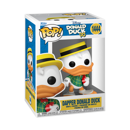 Funko Pop Disney: Pato Donald 90 Aniversario - Pato Donald Elegante