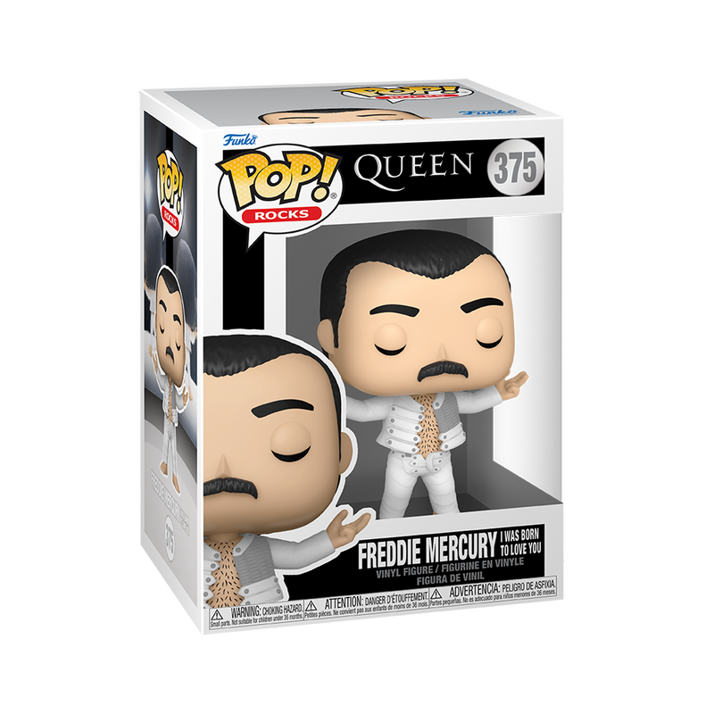 Funko Pop Rocks: Queen - Freddy Mercury I Was Born To Love You