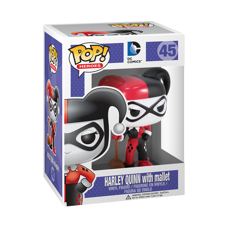 Funko Pop Heroes: Batman - Harley Quinn con Mazo