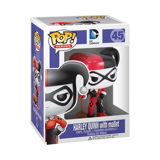 Funko Pop Heroes: Batman - Harley Quinn con Mazo