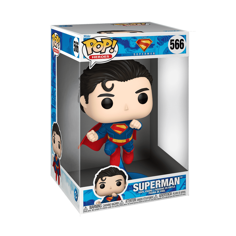 Funko Pop Jumbo: DC Superman 2025 - Superman 10 Pulgadas
