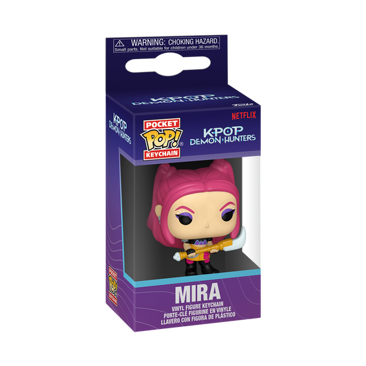 Funko Pop Keychain: K-Pop Demon Hunters - Mira Llavero
