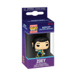 Funko Pop Keychain: K-Pop Demon Hunters - Zoey Llavero