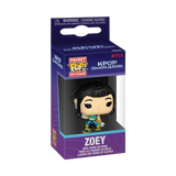Funko Pop Keychain: K-Pop Demon Hunters - Zoey Llavero