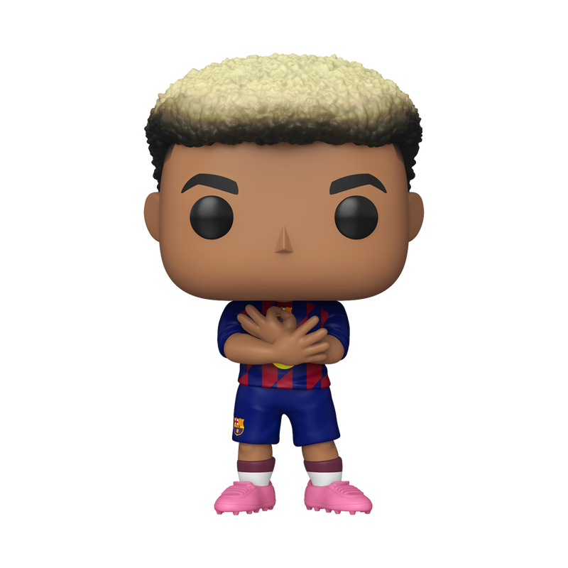 Funko Pop Football: Barcelona - Lamine Yamal Pose de Festejo