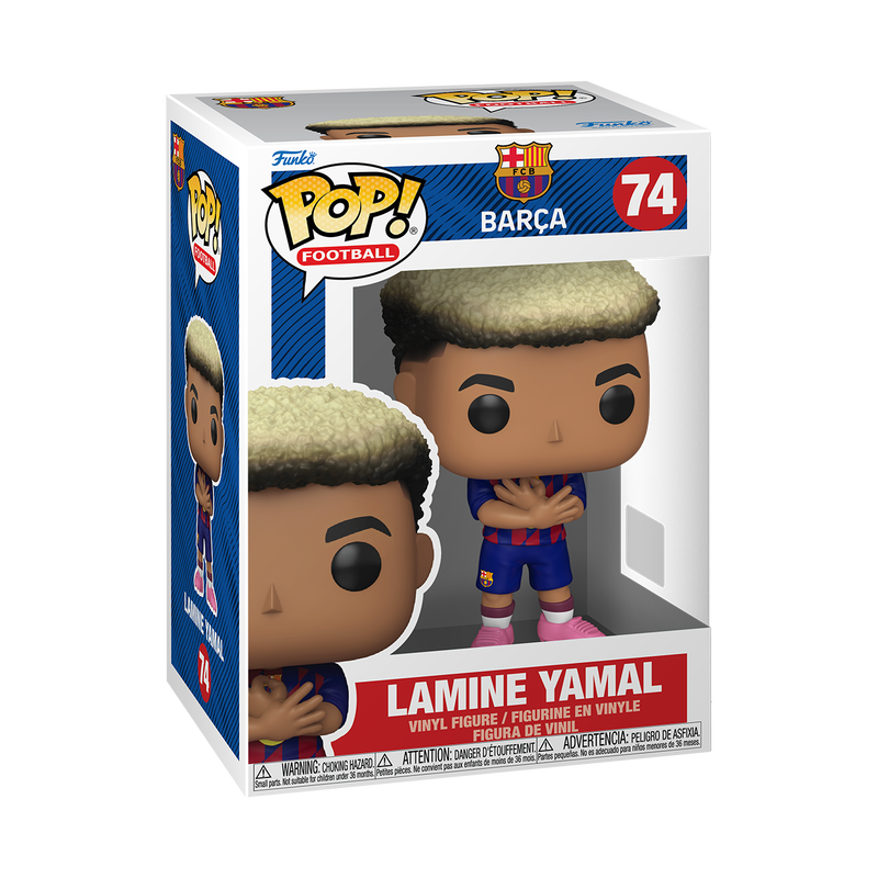 Funko Pop Football: Barcelona - Lamine Yamal Pose de Festejo