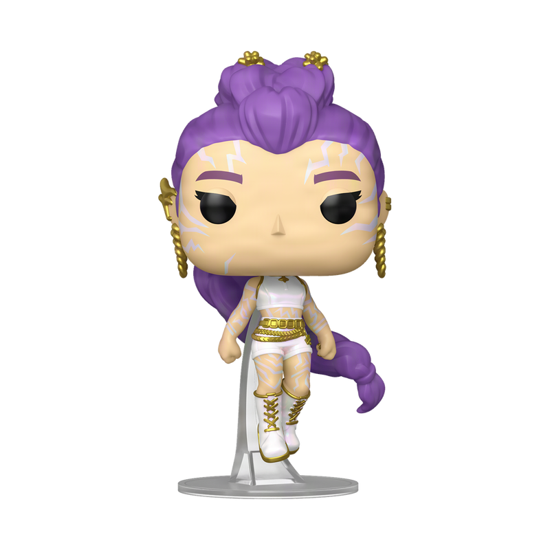 Funko Pop Animation: K Pop Demon Hunters - Rumi atuendo blanco