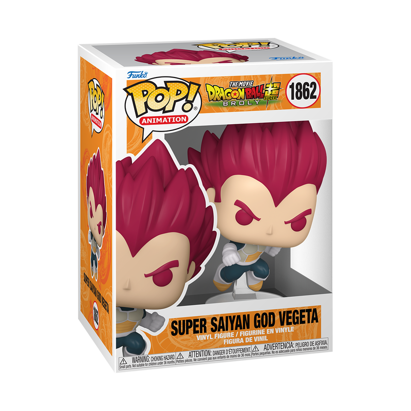 Funko Pop Animation: Dragon Ball Super Broly - Vegeta Super Saiyajin Dios