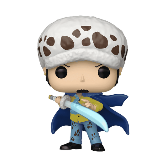 Funko Pop One Piece - Trafalgar Law con Blue Anesthesia