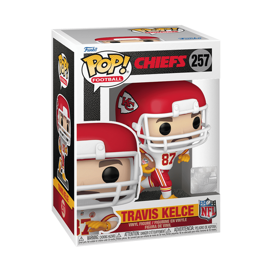 Funko Pop NFL: Chiefs - Travis Kelce Uniforme Visitante