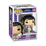 Funko Pop Animation: K Pop Demon Hunters - Zoey atuendo blanco