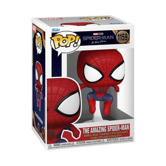 Funko Pop Marvel: Spiderman No Way Home - Spiderman Andrew Garfield Saltando