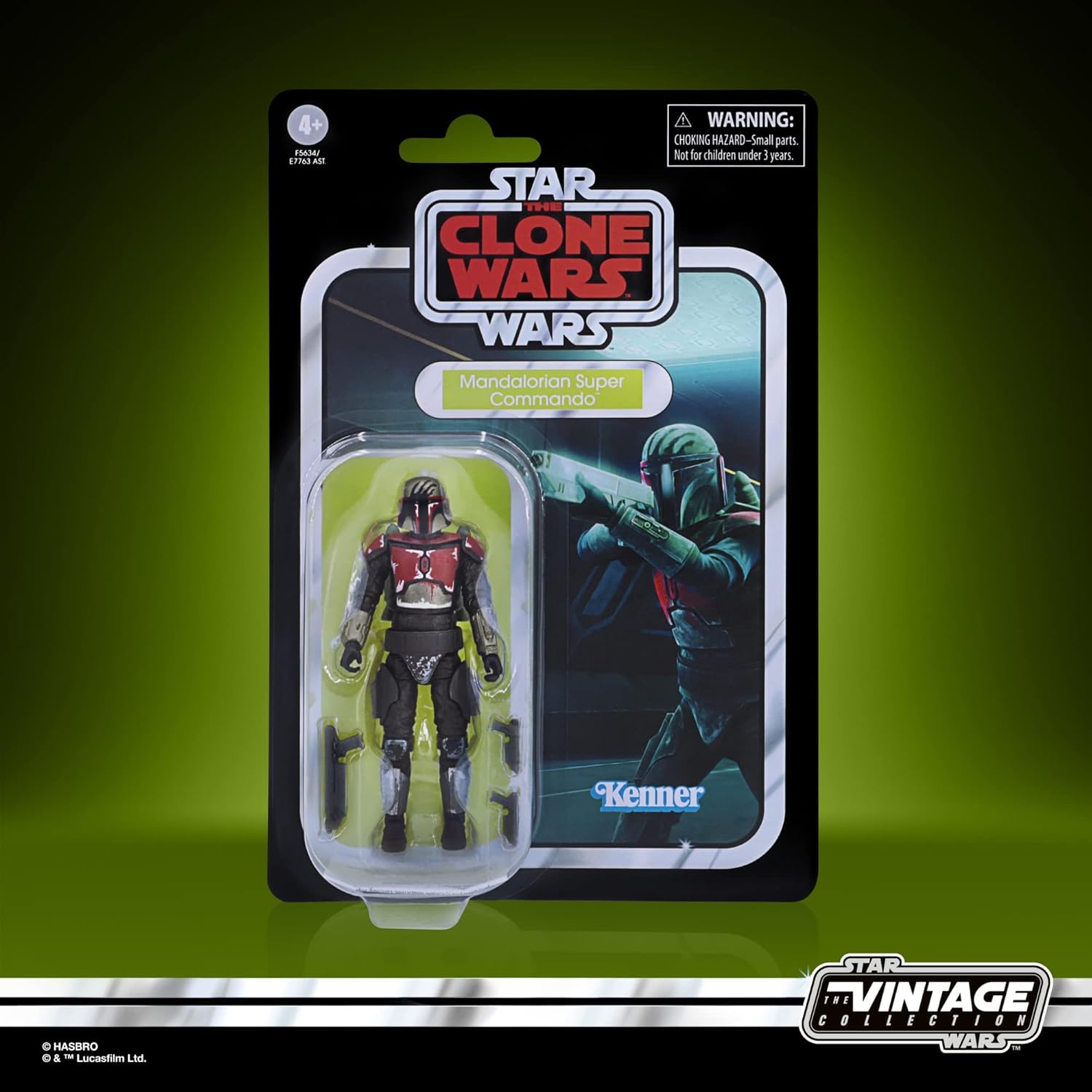 Star Wars Vintage Collection: The Clone Wars - Super Comando Mandaloriano