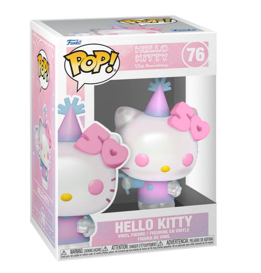 Funko Pop Sanrio: Hello Kitty 50 Aniversario - Hello Kitty Con Globos