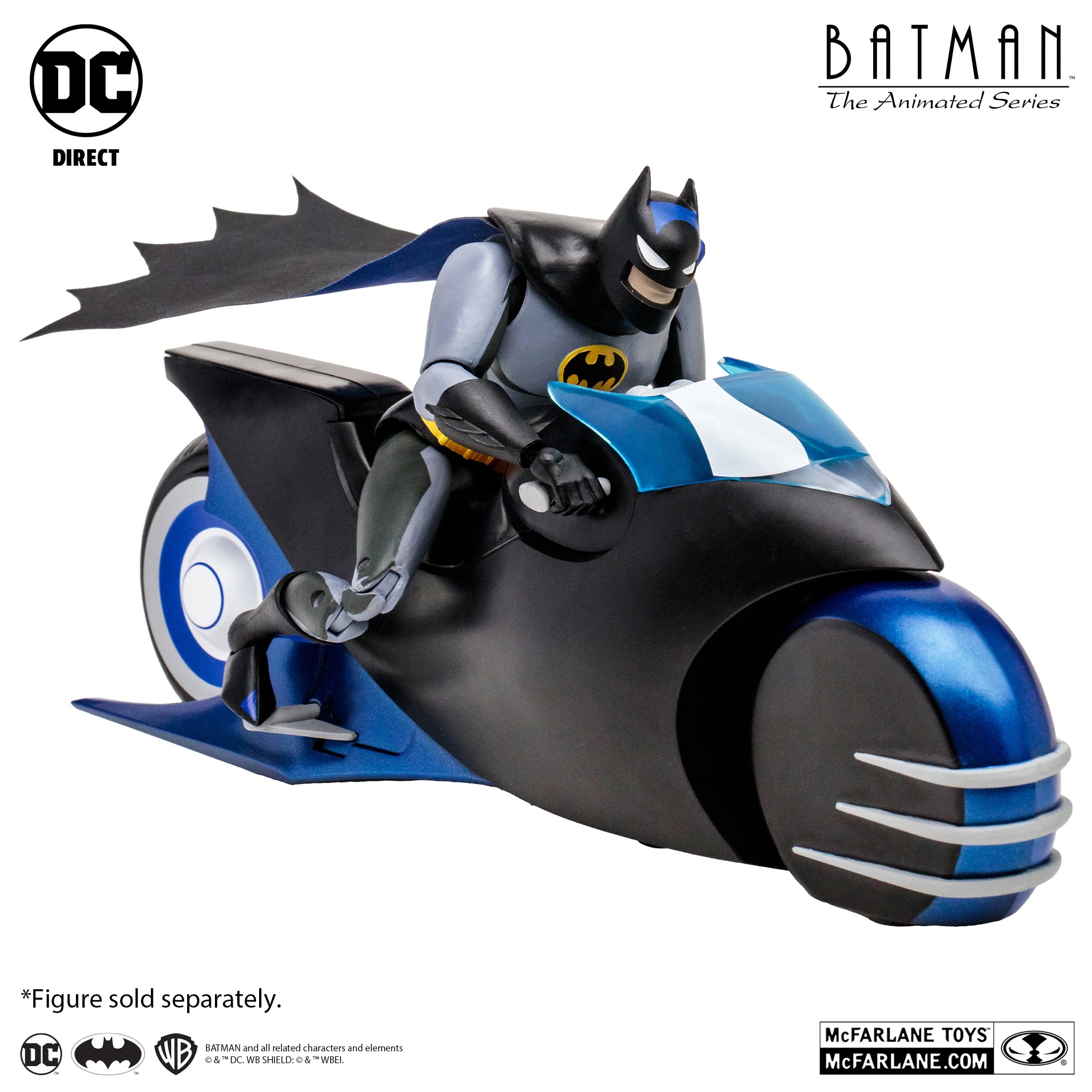 McFarlane Vehiculo: Batman The Animated Series - Batcycle