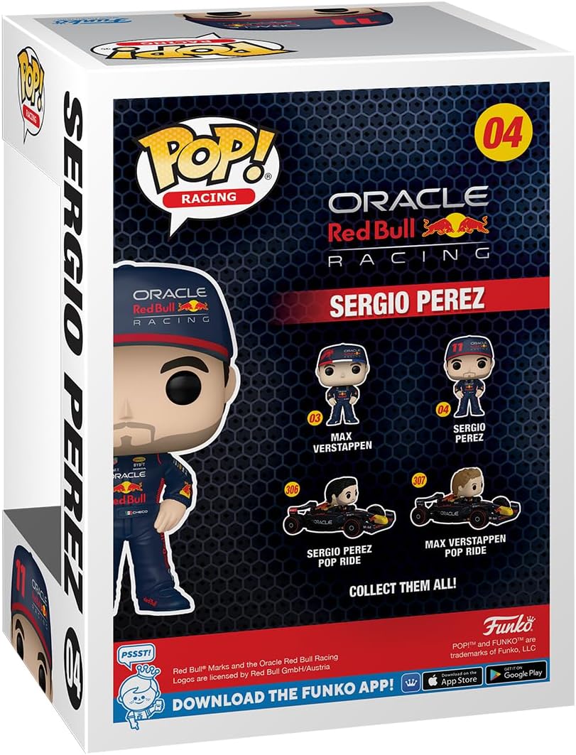 Funko Pop Racing: Formula 1 Red Bull - Checo Perez