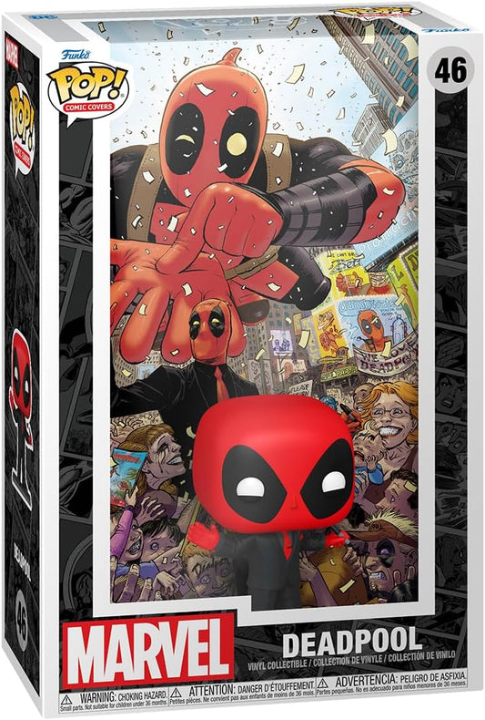 Funko Pop Comic Cover: Marvel Deadpool 2015 - Deadpool En Traje Negro