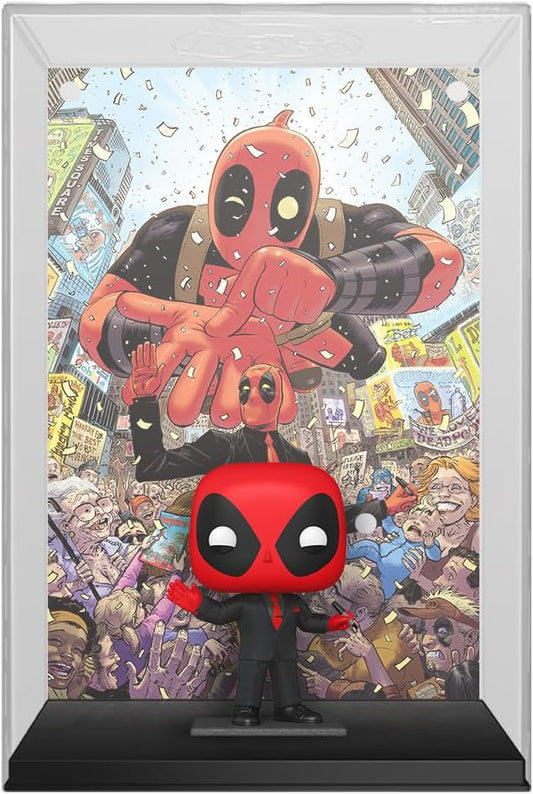 Funko Pop Comic Cover: Marvel Deadpool 2015 - Deadpool En Traje Negro