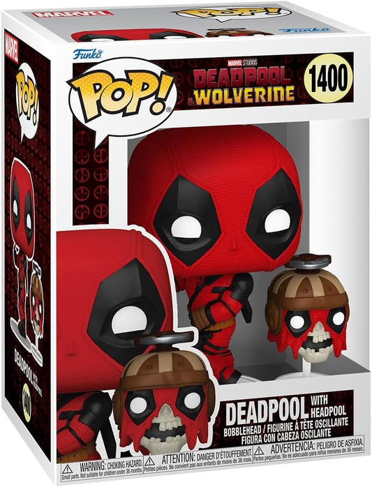 Funko Pop & Buddy: Deadpool y Wolverine - Deadpool y Headpool