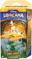 Disney Lorcana: Into the Inklands TCG Starter Deck: ámbar y esmeralda