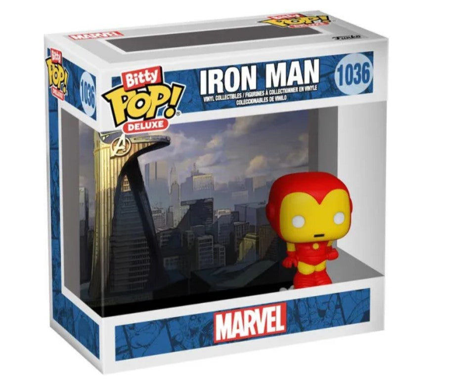 Funko Bitty Pop Deluxe: Marvel - Iron Man Avenger Tower