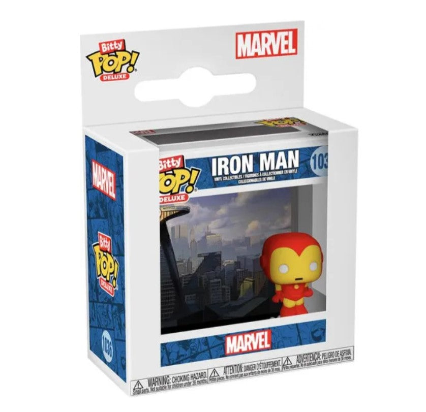 Funko Bitty Pop Deluxe: Marvel - Iron Man Avenger Tower