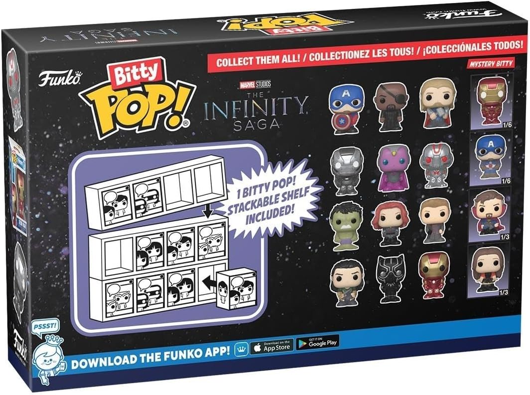 Funko Bitty Pop Marvel Infinity saga - Hulk 4 pack