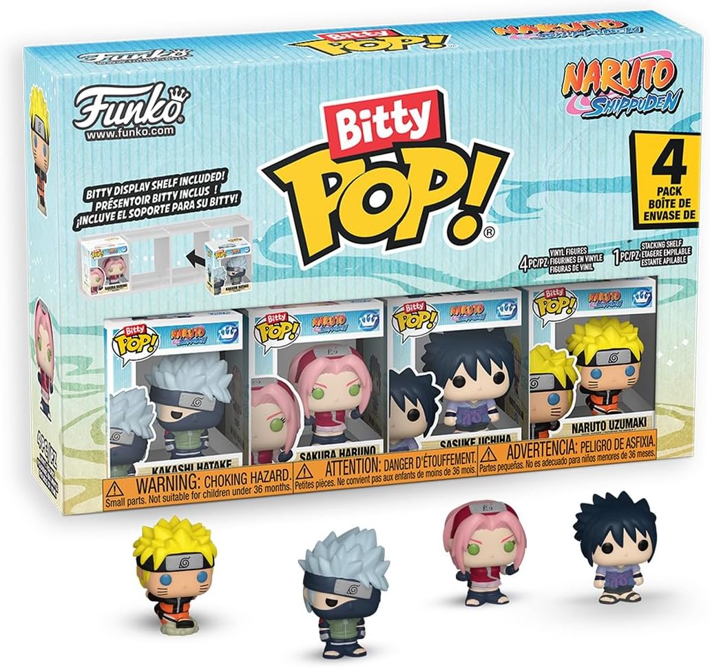 Funko Bitty Pop: Naruto - Equipo 7
