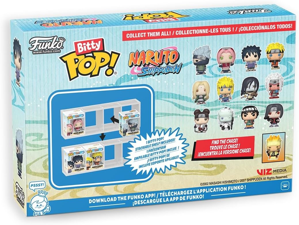 Funko Bitty Pop: Naruto - Equipo 7