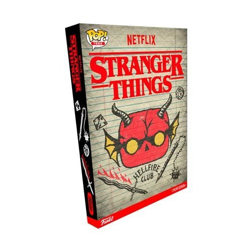 Funko Boxed Tee: Stranger Things - Hellfire Club playera grande