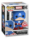 Funko Pop Marvel 8-bit - Capitan América (exclusivo Target)