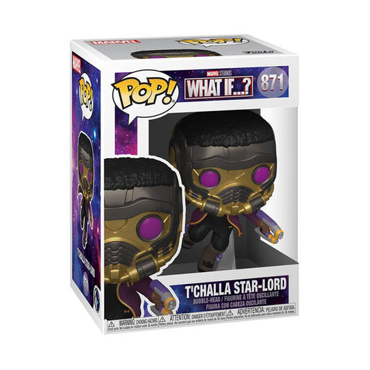 Funko Pop Marvel: What If? - T Challa Star Lord