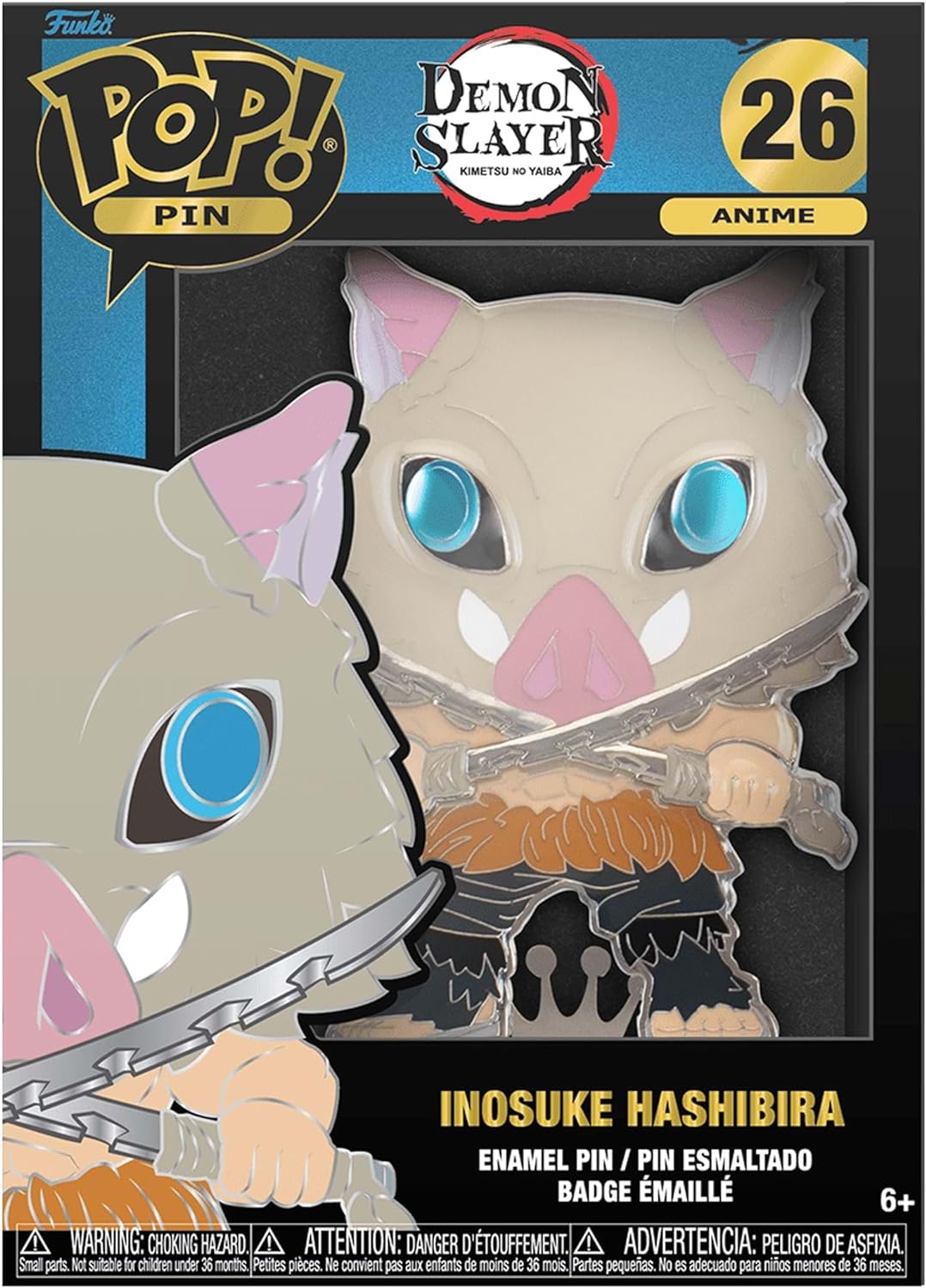 Funko Pop Pin Demon Slayer - Inosuke Hashibira