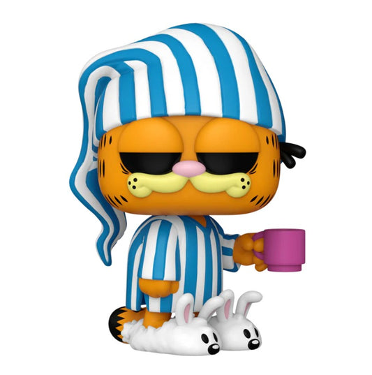 Funko Pop Garfield - Garfield en pijama con taza