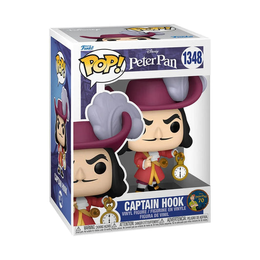 Funko Pop Disney: Peter Pan 70 Aniversario - Capitan Garfio